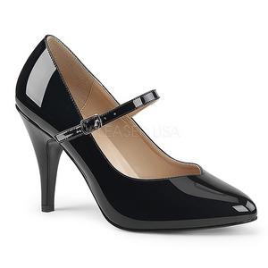 Black Patent 10 cm DREAM-428 big size pumps shoes