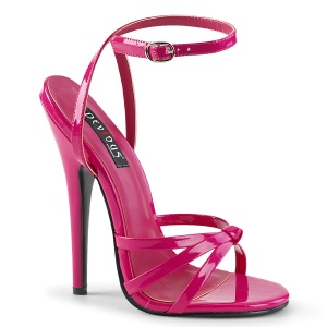 Fuchsia 15 cm DOMINA-108 fetisch high heels schuhe