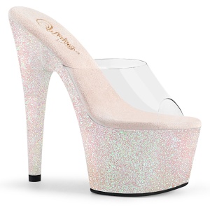 Glitter plateau 18 cm ADORE-701HMG exotic pole dance mules