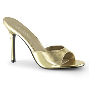 Gold 10 cm CLASSIQUE-01 damen pantoletten schuhe