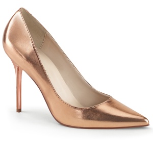 Gold Rose 10 cm CLASSIQUE-20 High Heels Pumps für Männer