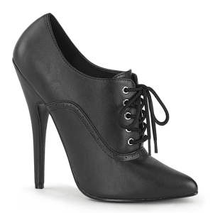 Kunstleder 15 cm DOMINA-460 Herren high heels oxford pumps