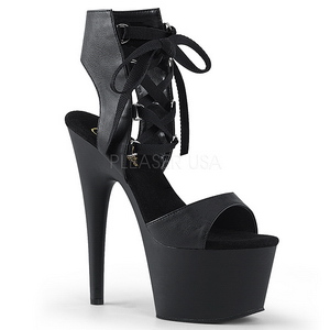 Kunstleder 18 cm ADORE-700-14 plateauschuhe high heels