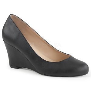 Kunstleder 7,5 cm KIMBERLY-08 grosse grössen pumps schuhe