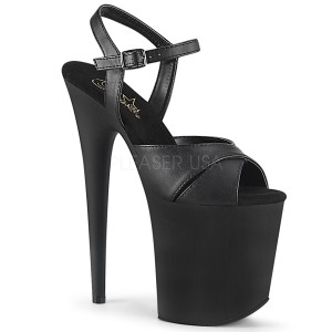 Kunstleder plateau 20 cm FLAMINGO-816 pleaser high heels