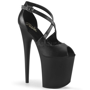 Leatherette platform 20 cm FLAMINGO-821 pleaser high heels shoes