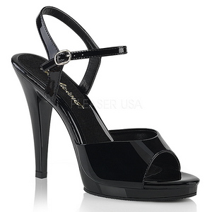 Patent 12 cm FLAIR-409 High Heels for Men