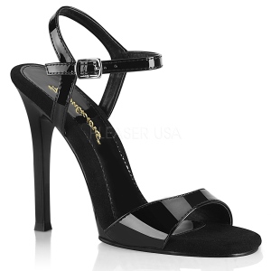 Schwarz 11,5 cm GALA-09 fabulicious sandaletten mit stiletto absatz
