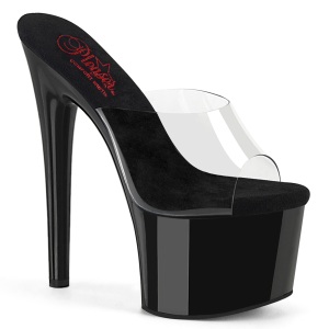 Schwarz 20 cm PASSION-701 exotic pole dance mules
