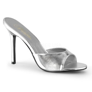 Silber 10 cm CLASSIQUE-01 damen pantoletten schuhe