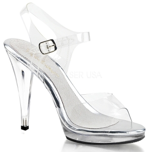 Silber 11,5 cm FLAIR-408 high heels für männer
