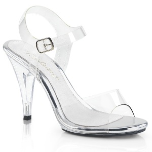 Transparent 10 cm CARESS-408 High Heel Sandaletten Damen