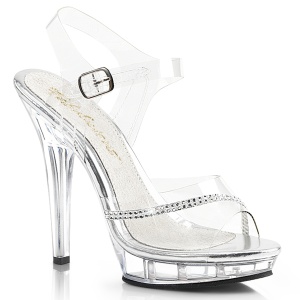 Transparent 13 cm LIP-108R2 fabulicious posing high heels schuhe