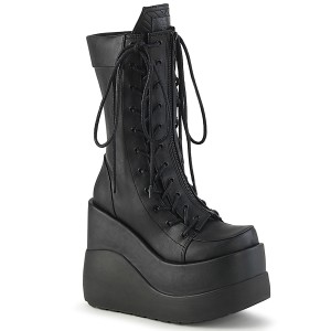 Vegan 13 cm VOID-118 demonia knee boots wedges platform