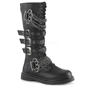 Vegan BOLT-450 demonia stiefel - unisex springerstiefel