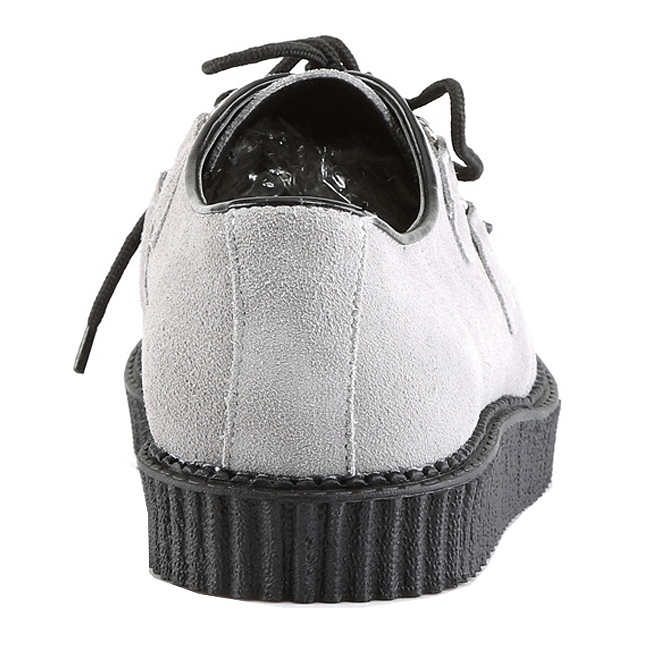 Grau Wildleder 2,5 cm CREEPER602S Creepers Schuhe Herren