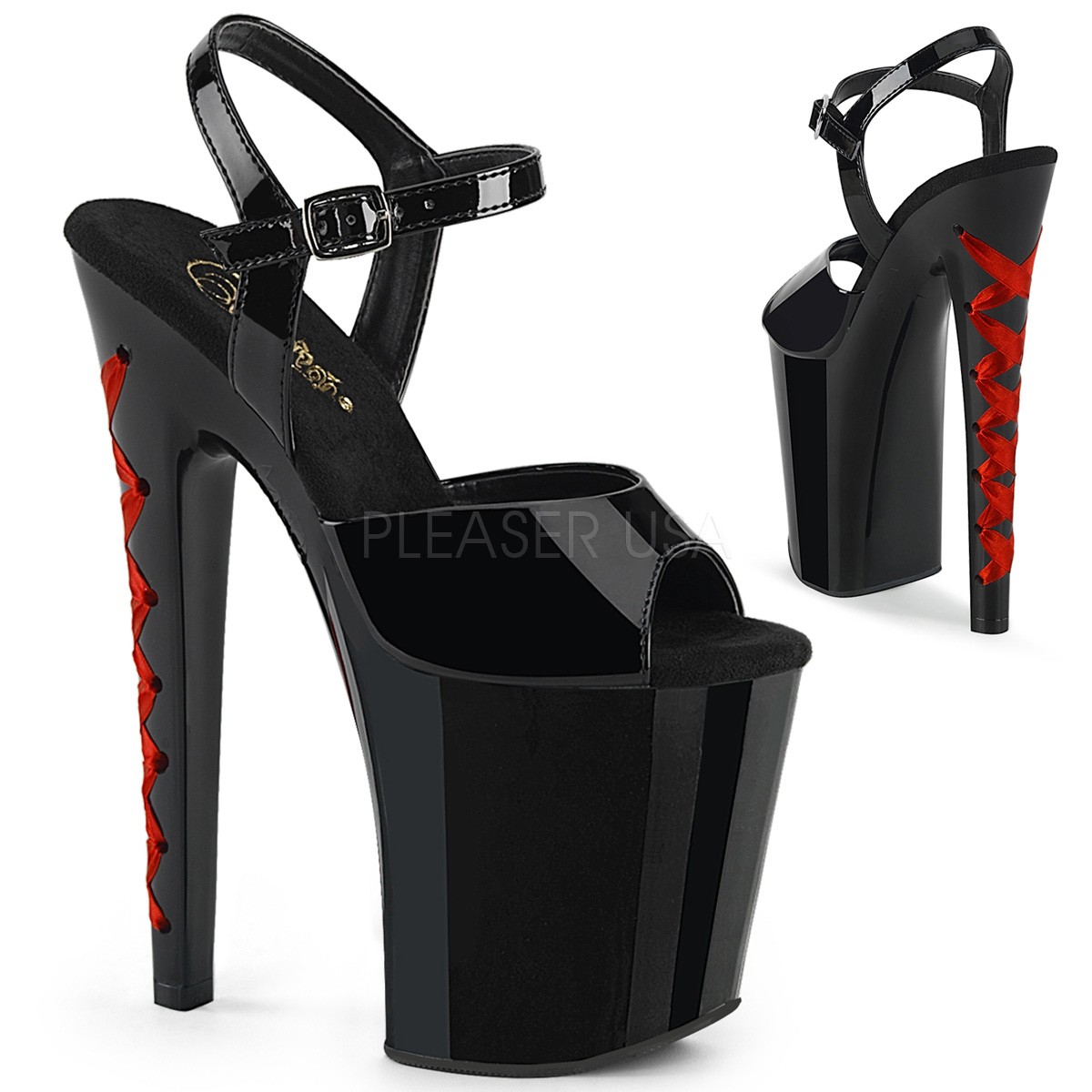 pleaser sandals