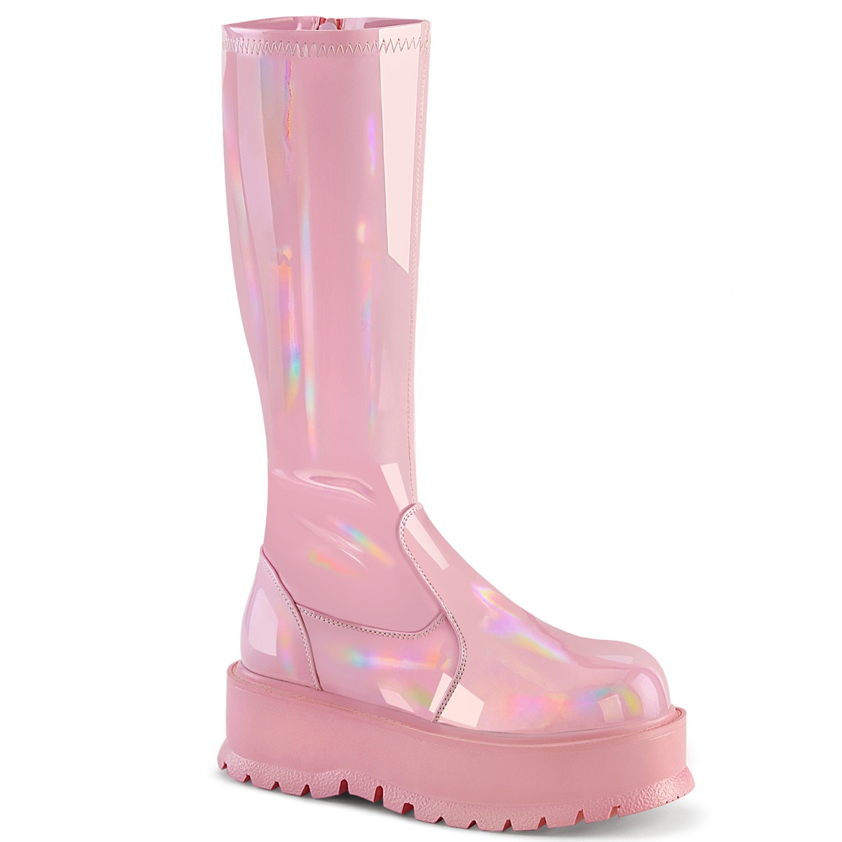 track sole ankle boots pull and bear