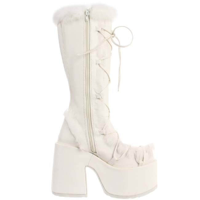 gothic platform knee high boots