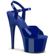 Blau plateau 18 cm ADORE-709 pleaser high heels