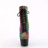 ADORE-RRS 18 cm pleaser high heels ankle boots strass