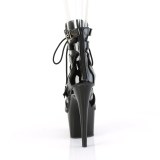 Ankle schnürboots 18 cm ADORE-1013MST boots high heels schwarz