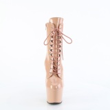 Ankle schnürboots 18 cm ADORE-1020 boots high heels blush