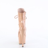 Ankle schnürboots 18 cm ADORE-1020 boots high heels blush