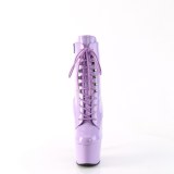 Ankle schnürboots 18 cm ADORE-1020 boots high heels lavendel