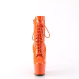 Ankle schnürboots 18 cm ADORE-1020 boots high heels orange