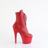 Ankle schnürboots 18 cm ADORE-1020 boots high heels rot