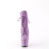 Ankle schnürboots 18 cm ADORE-1020FS boots high heels lavendel