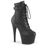 Ankle schnürboots 18 cm ADORE-1033 boots high heels schwarz