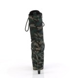 Ankle schnürboots 18 cm ADORE-1040CMD boots high heels camouflage