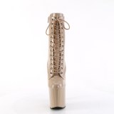 Ankle schnürboots 19 cm ENCHANT-1040 boots high heels beige