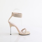 Beige 11,5 cm CHIC-40 fabulicious sandaletten mit stiletto absatz