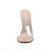 Beige 11,5 cm FABULICIOUS GALA-01 damen pantoletten schuhe