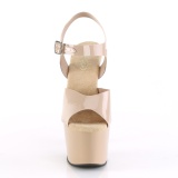 Beige 18 cm ADORE-708N High Heels Plateauschuhe