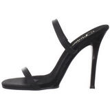 Black 11,5 cm Fabulicious GALA-02 Women Mules Shoes