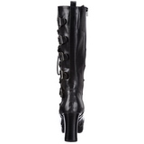 Black 11,5 cm GOTHIKA-200 lolita knee boots goth platform boots