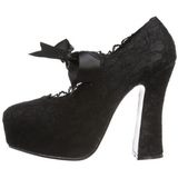 Black 13 cm DEMON-11 lolita gothic platform shoes