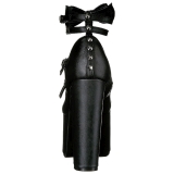 Black 14 cm DEMONIA TORMENT-600 gothic platform shoes