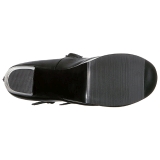 Black 14 cm DEMONIA TORMENT-600 gothic platform shoes