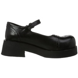 Black 5 cm CRUX-07 lolita gothic platform shoes