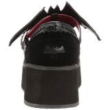 Black 6 cm DemoniaCult SPRITE-09 gothic platform shoes