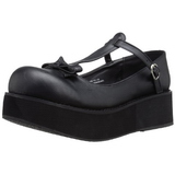 Black 6 cm SPRITE-03 lolita shoes gothic platform shoes