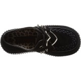Black 7,5 cm CREEPER-206 creepers shoes women - rockabilly platform shoes