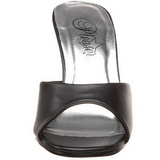Black 8,5 cm Fabulicious ROMANCE-301-2 Women Mules Shoes