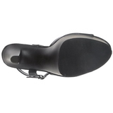 Black Leatherette 18 cm Pleaser SKY-309 High Heels Platform