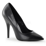 Black Matte 13 cm SEDUCE-420 pointed toe pumps high heels
